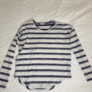 Rag & Bone striped l/s cotton top
